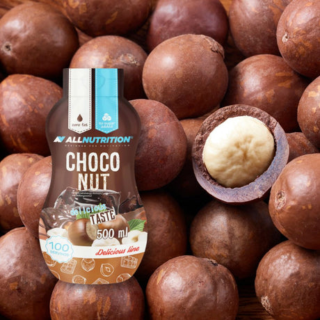 Sos ciocolată și alune ALLNUTRITION: Gust divin, siluetă impecabilă.