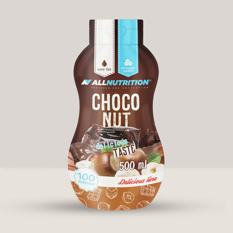 Răsfăț decadent de ciocolată și alune. Gust intens, zero compromisuri. #ALLNUTRITION