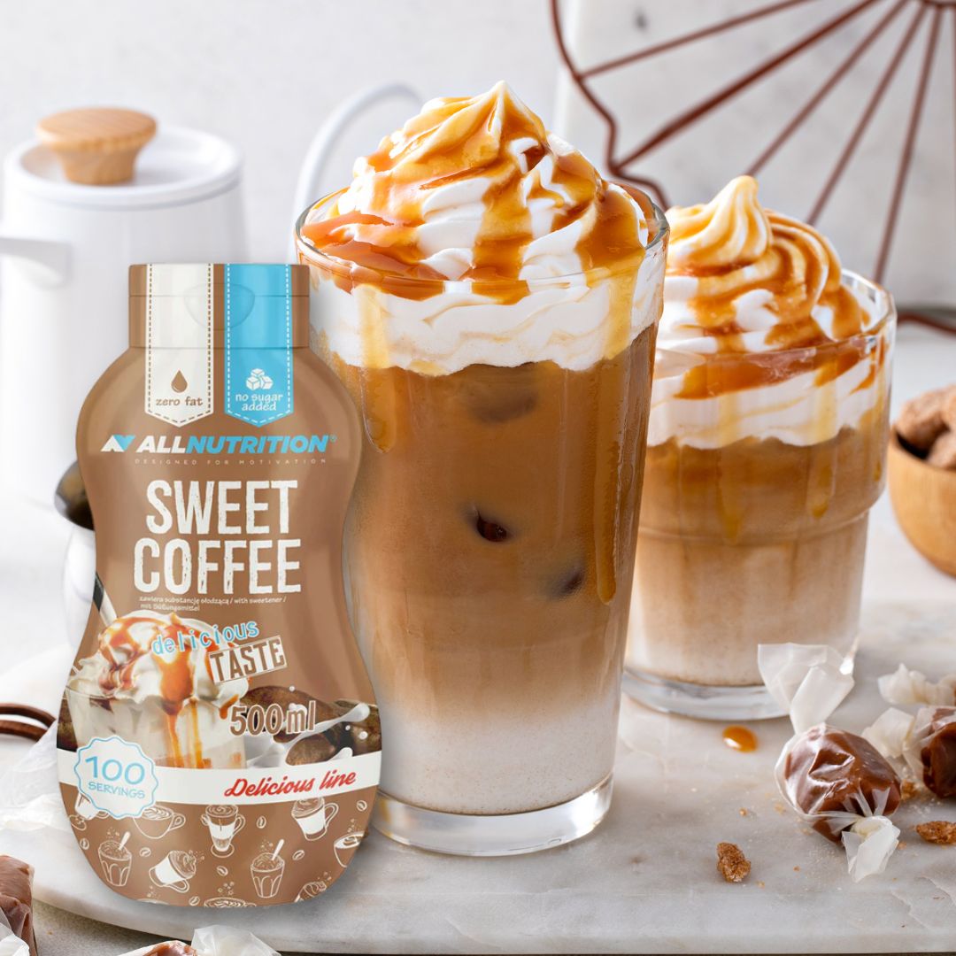 Cafea decadentă, zero calorii, zero zahăr. Gust intens, fără griji, cu sosul AllNutrition.