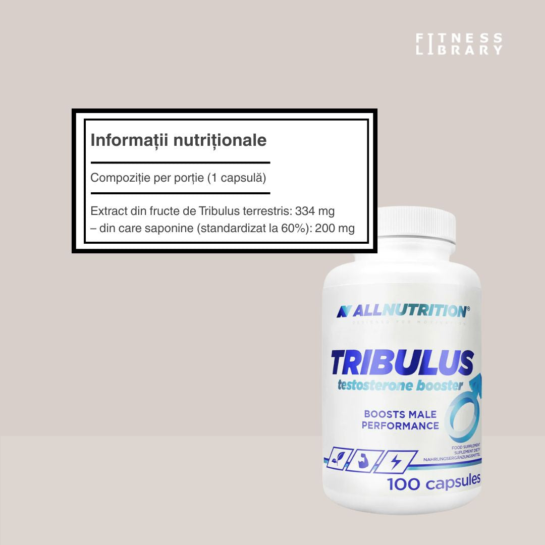 Tribulus Terrestris ALLNUTRITION: Energie vibrantă, performanță maximă, vitalitate deplină.