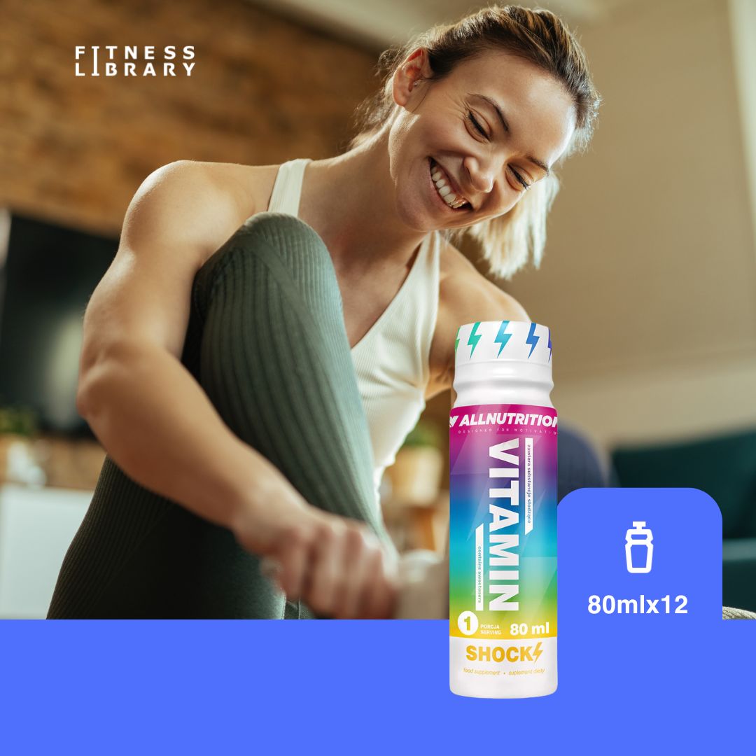 Energie maximă și performanță optimă cu Vitamin Shock Shot. Revitalizare pură, zilnic.