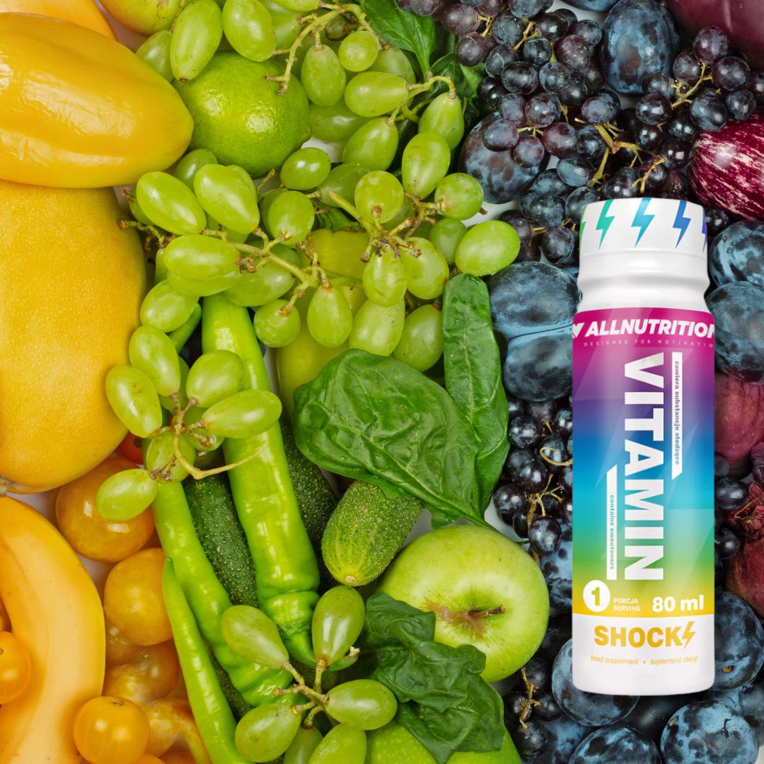 Energie instant și imunitate puternică cu ALLNUTRITION Vitamin Shock Shot. Revitalizare pură într-o singură fiolă.