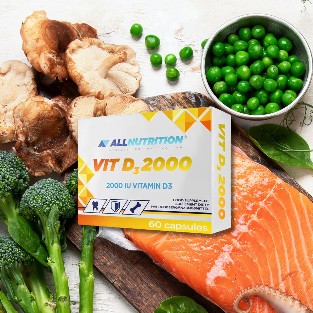 Vitamina D3 Allnutrition: Radiezi de sănătate.