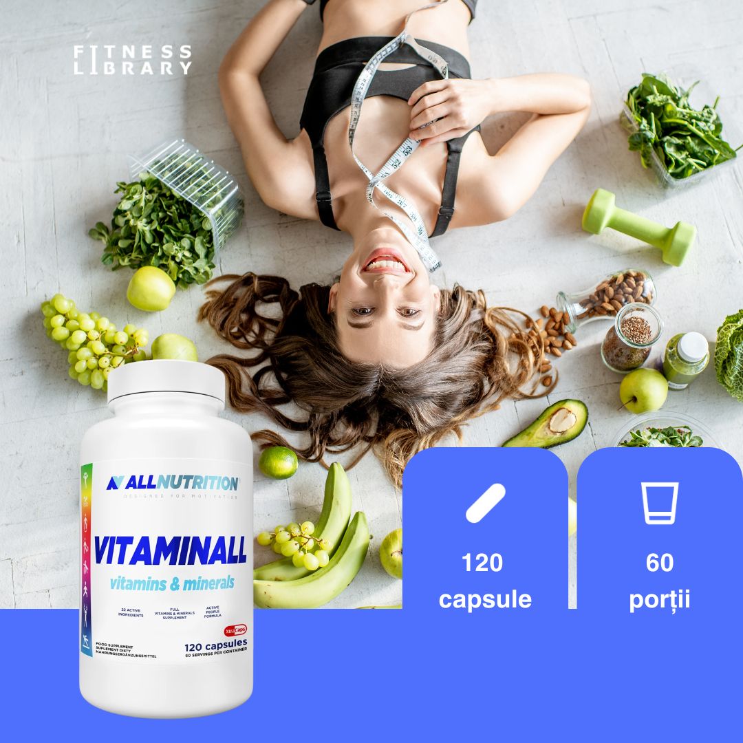 Vitamine și minerale pentru energie și vitalitate. VitaminALL de la ALLNUTRITION.