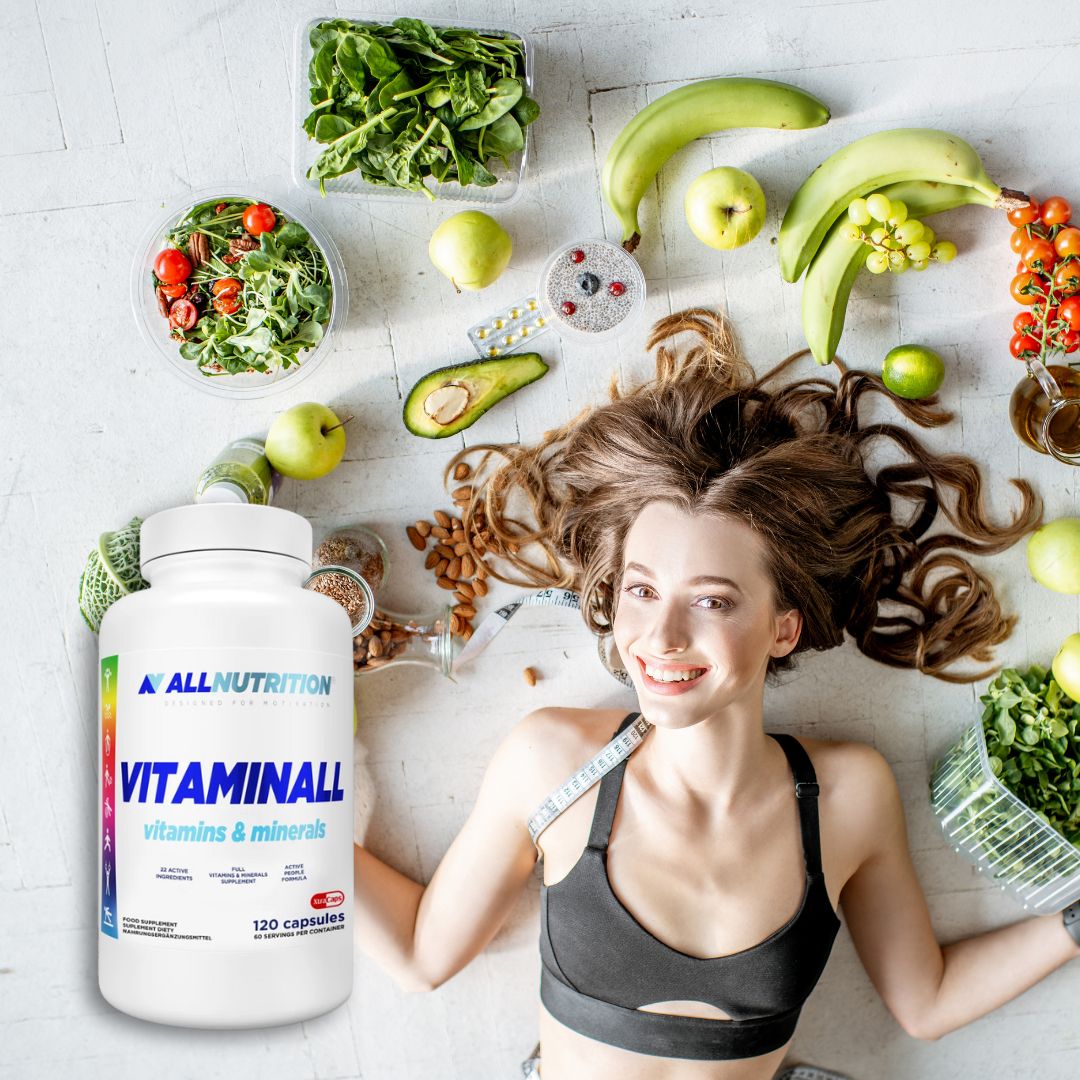 Vitalitate radiantă și performanță de vârf cu VitaminALL de la ALLNUTRITION.
