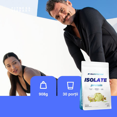 Proteină pură ALLNUTRITION Whey Isolate: Recuperare rapidă, transformare vizibilă.