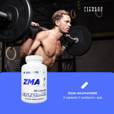Regenerare musculară profundă și energie revitalizantă cu ZMAX. Performanță optimă, zi de zi.