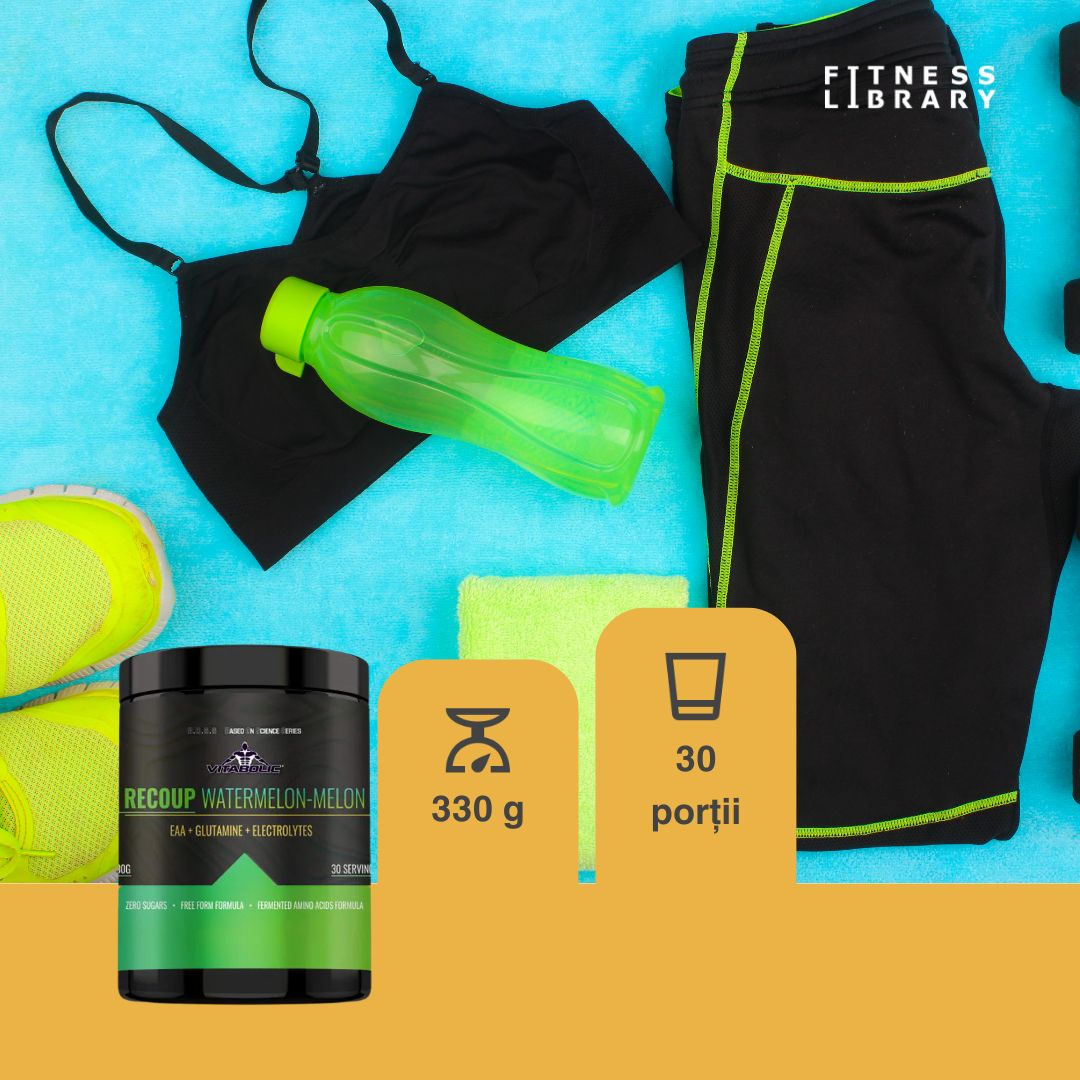 Refacere musculară completă cu EAA Recoup. Performanță de vârf și vitalitate maximă.