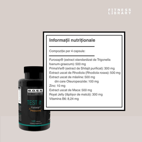 TEST it! VITABOLIC: Vitalitate și performanță amplificată.