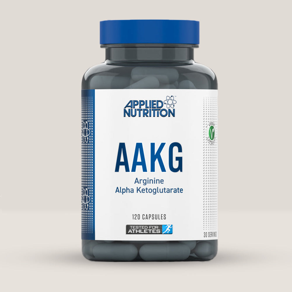 Imagine cu suplimentul alimentar AAKG de la APPLIED NUTRITION, 120 de capsule.