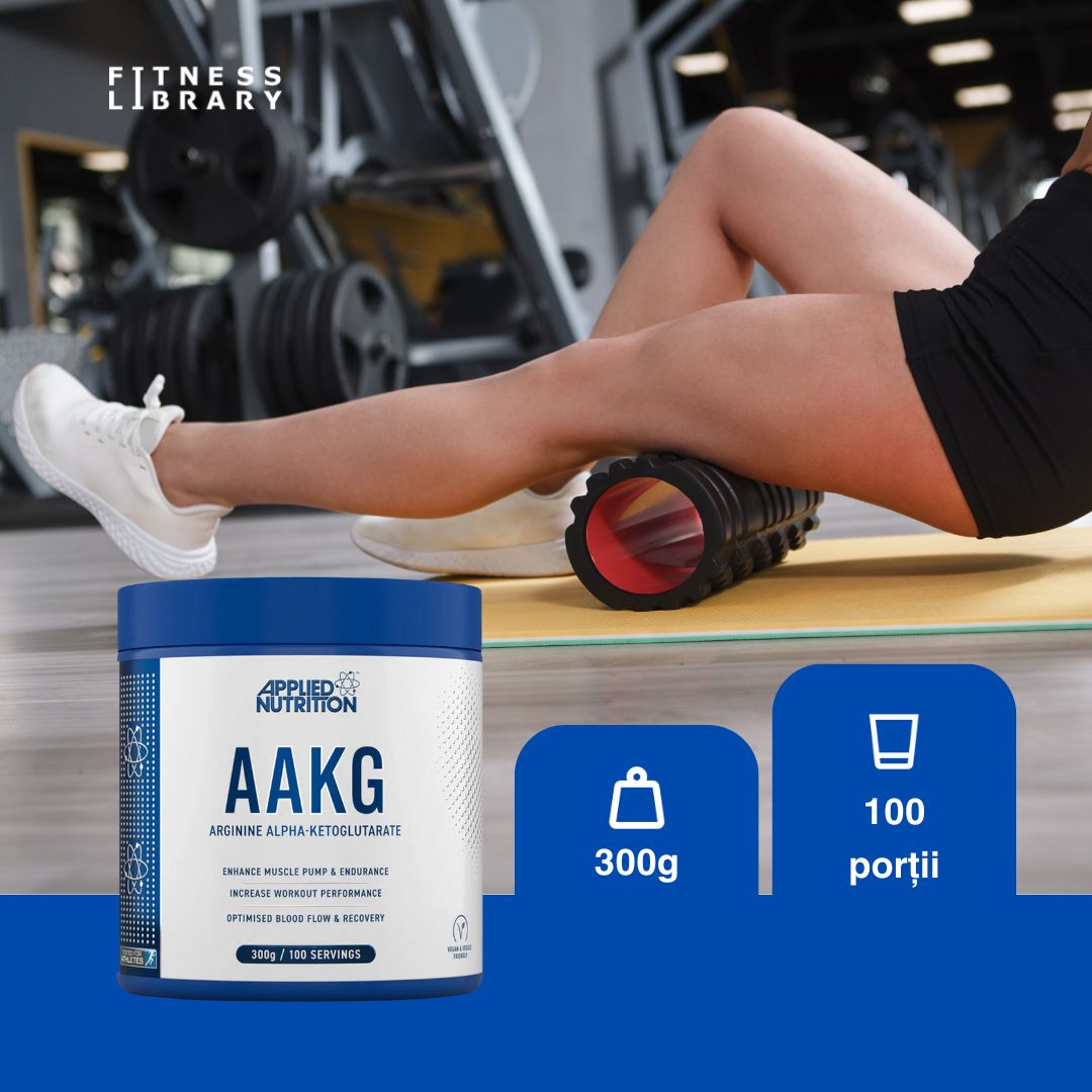 AAKG Applied Nutrition: Performanță maximă, rezultate superioare.