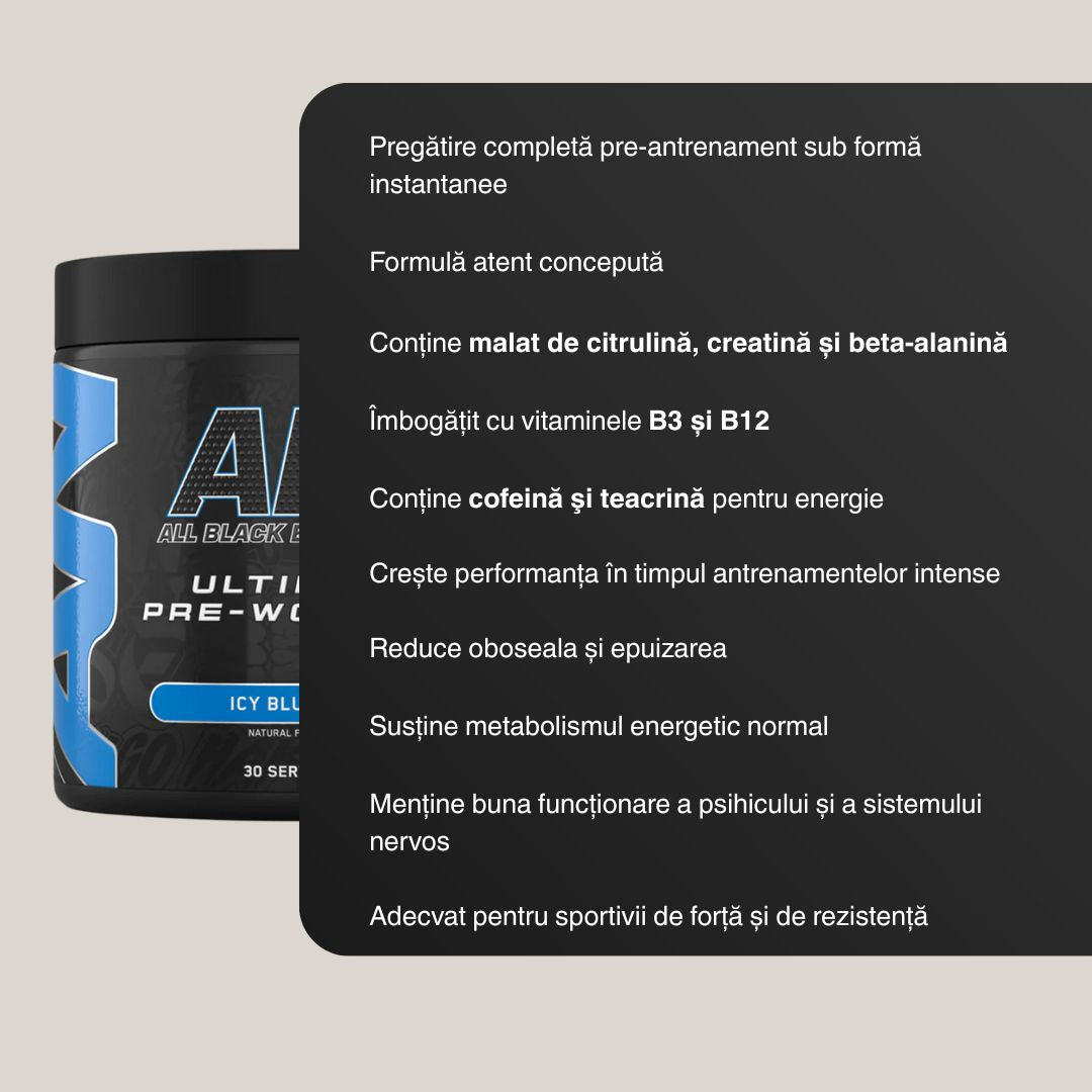 Energie pură pentru performanță maximă și transformare fizică.