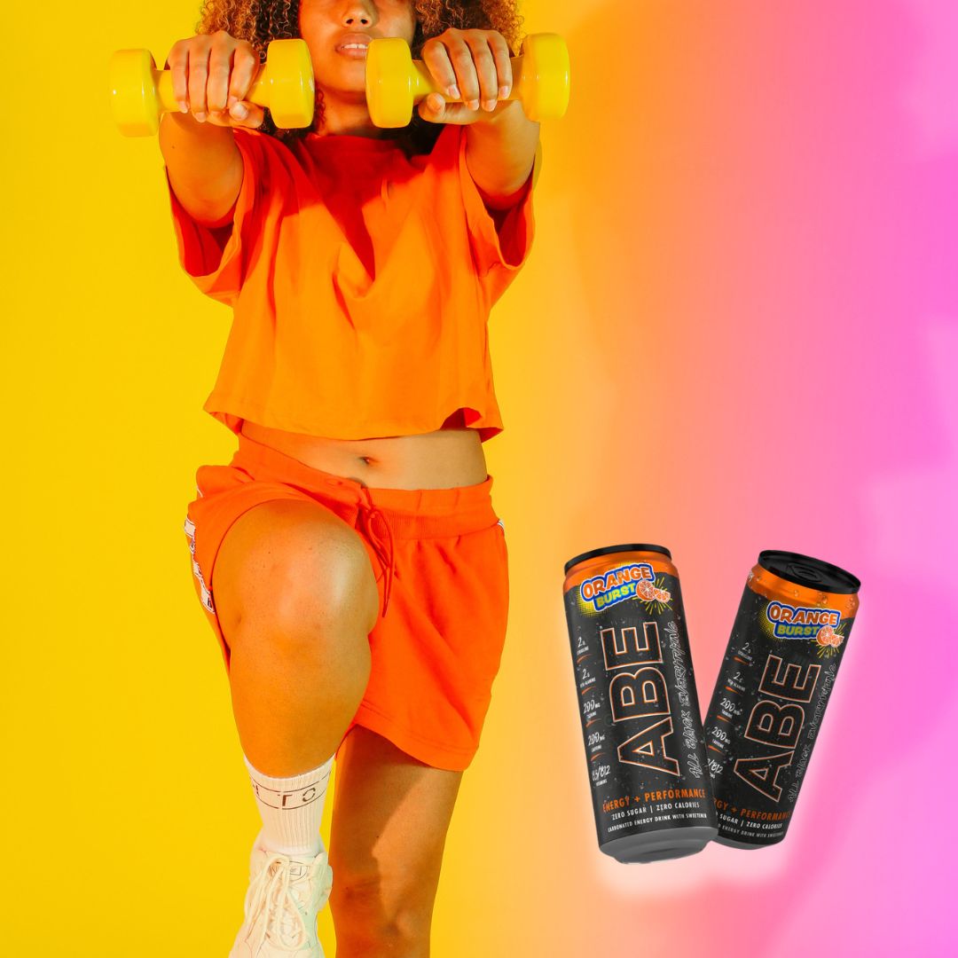 Energie pură, focus absolut. ABE, băutura pre-workout pentru performanțe de vârf.