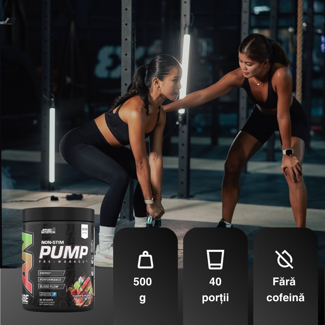 ABE PUMP: Pre-workout fără stimulenți. Intensitate maximă, concentrare sporită, performanță absolută.