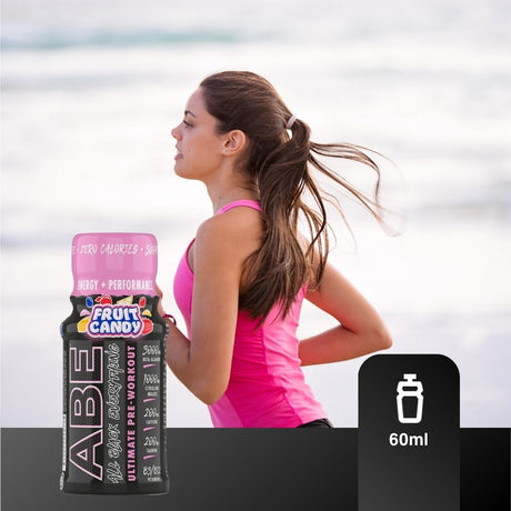 Performanță absolută cu ABE Ultimate Pre-Workout. Energie, focalizare, gust impecabil, fără zahăr. Experimentează diferența.
