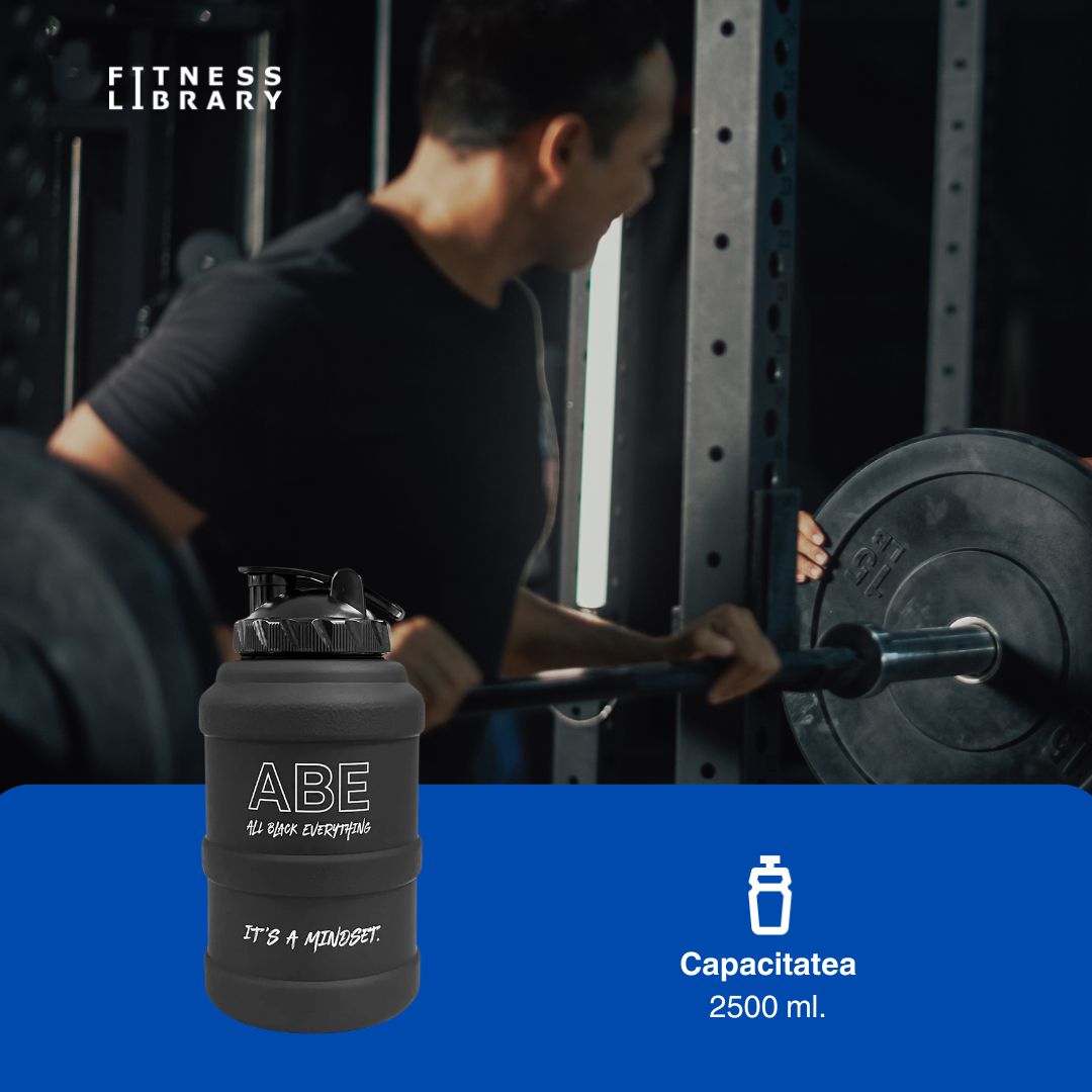 Hidratare impecabilă, performanță maximă. Atinge-ți obiectivele cu ABE Water Jug.