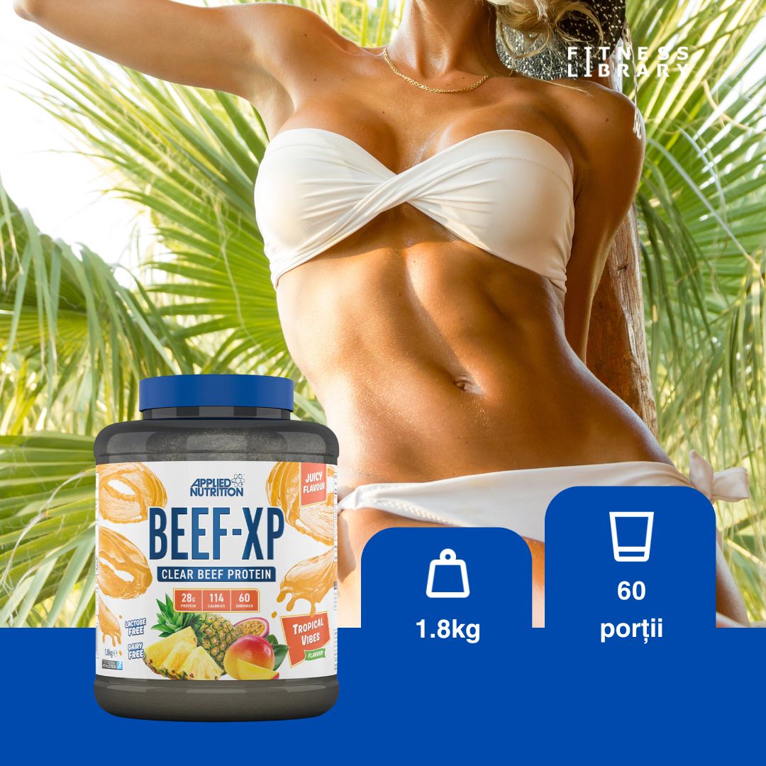 Proteină hidrolizată de vită BEEF-XP. Recuperare musculară rapidă. Performanță de vârf.