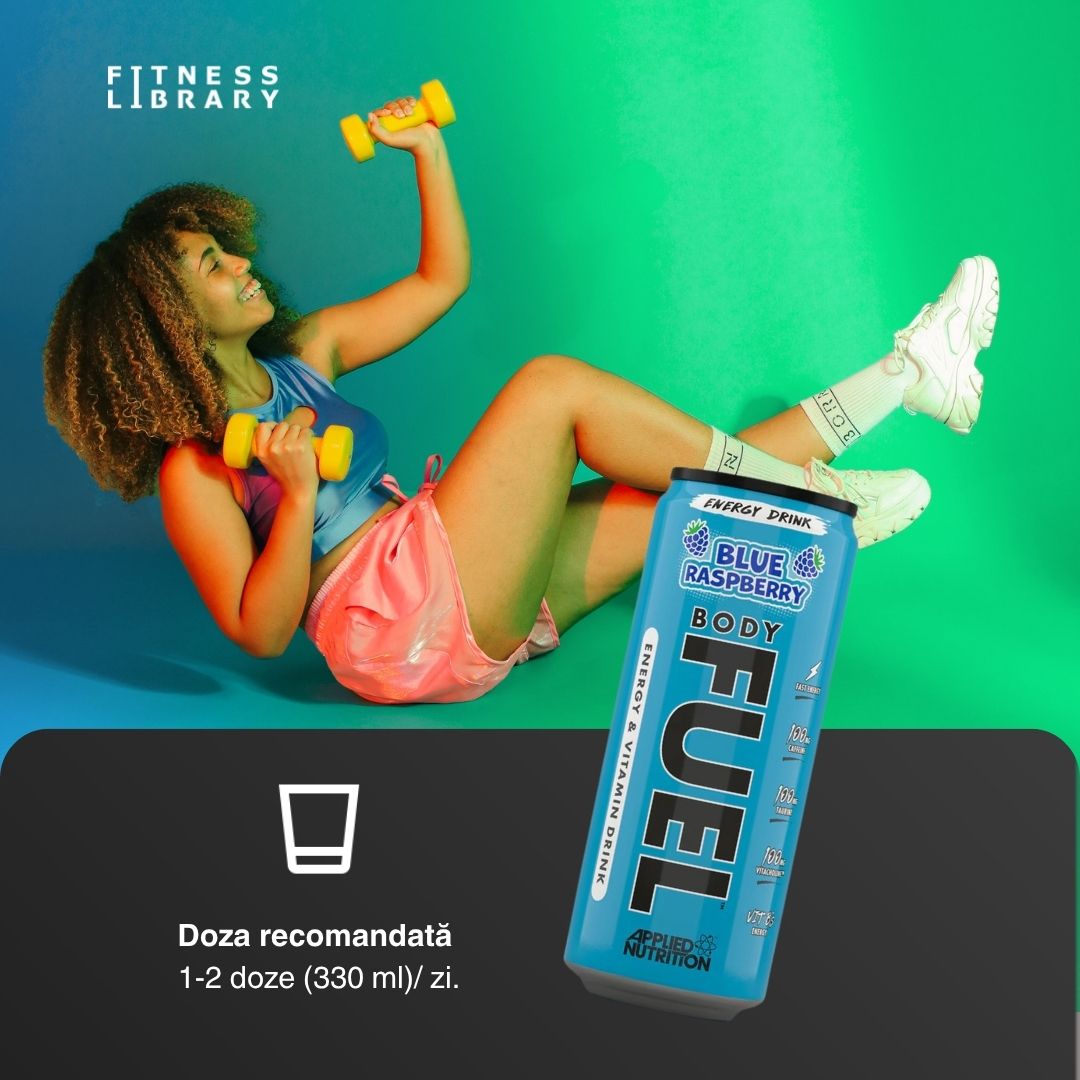 Energie curată, focus maxim. Bodyfuel Energy Can - performanță desăvârșită, zilnic.