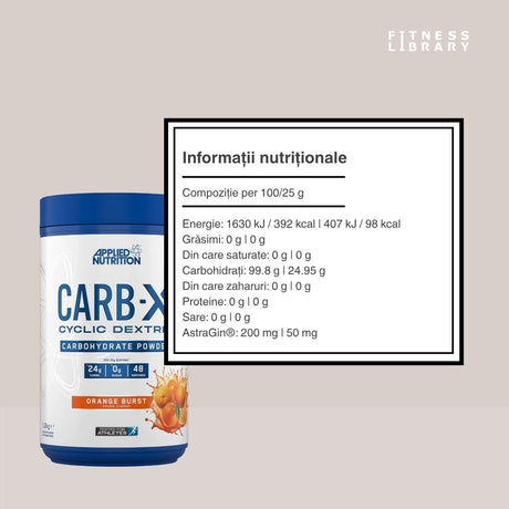 Energie constantă pentru performanță maximă. Carb X cu Dextrină Ciclică și AstraGin®. Depășește-ți limitele!