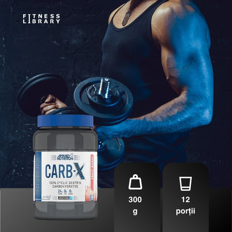 Carb X: Performanță maximă și recuperare rapidă cu dextrină ciclică și AstraGin®. Depășește-ți limitele!