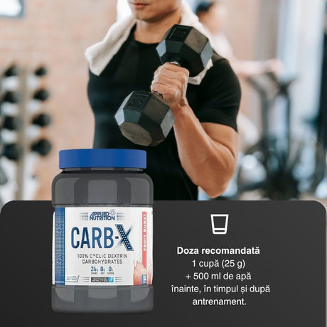 Energie constantă, recuperare rapidă cu Carb X. Performanță pură.
