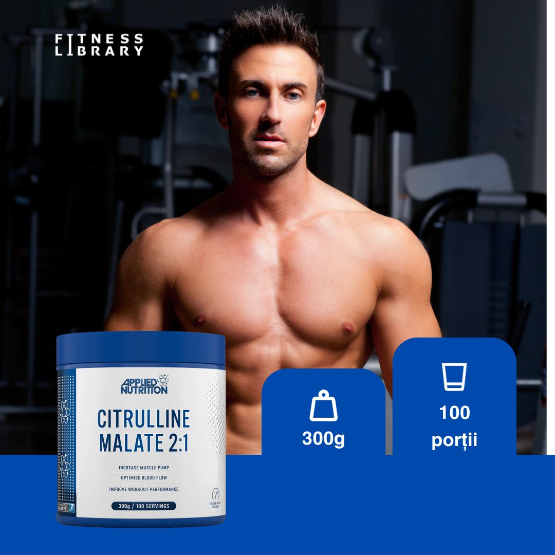 Citrulina Malat 2:1 - Performanță amplificată, rezistență redefinită. Sculptează-ți silueta ideală.
