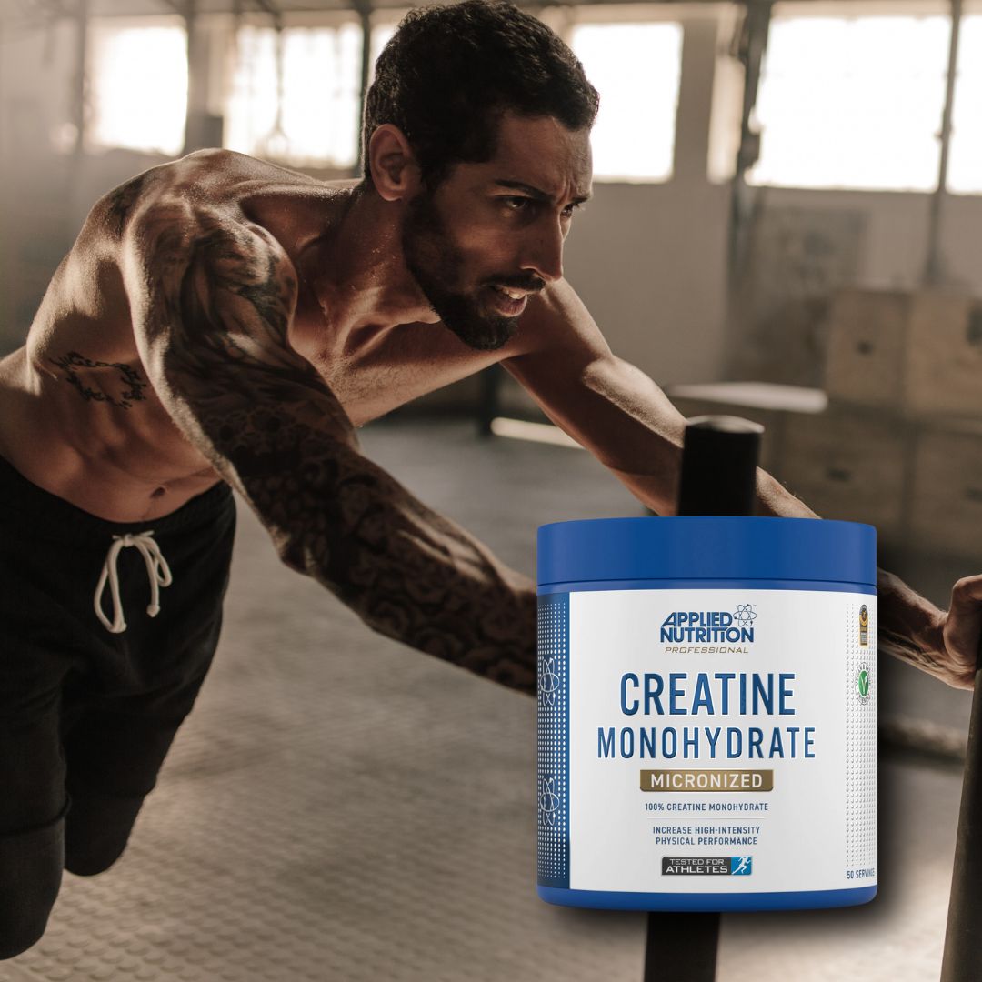 Creatină Monohidrată Micronizată APPLIED NUTRITION: Performanță maximă, sculptură definită.