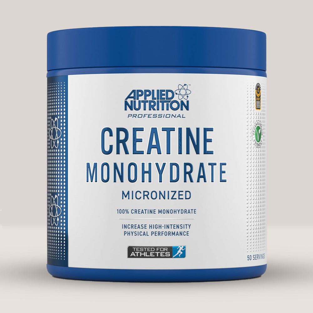 Imagine cu suplimentul alimentar Creatine Monohydrate Micronized de la APPLIED NUTRITION, 250g, 100 de serviri.