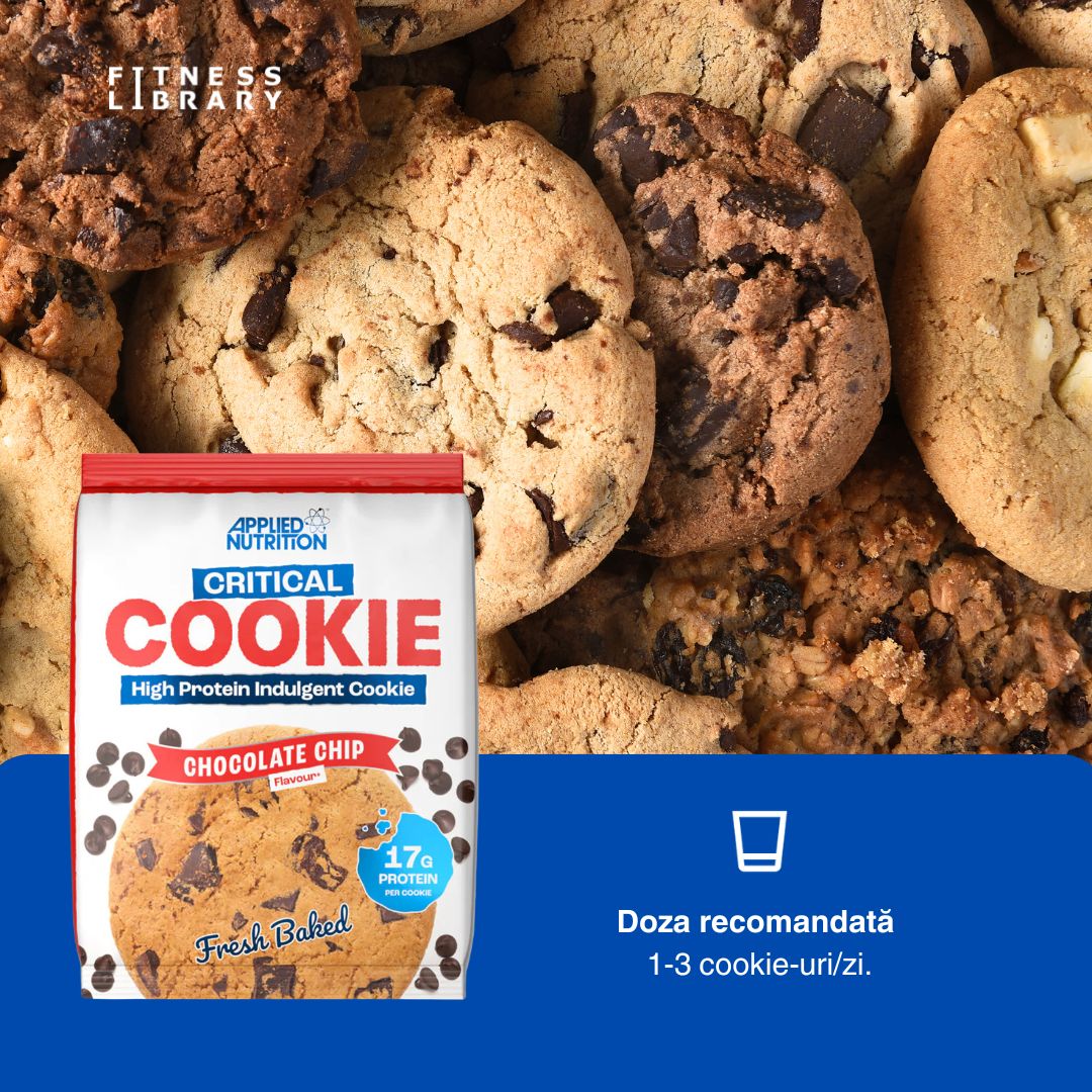 Recuperare musculară decadentă cu Critical Cookie. Atinge-ți potențialul.
