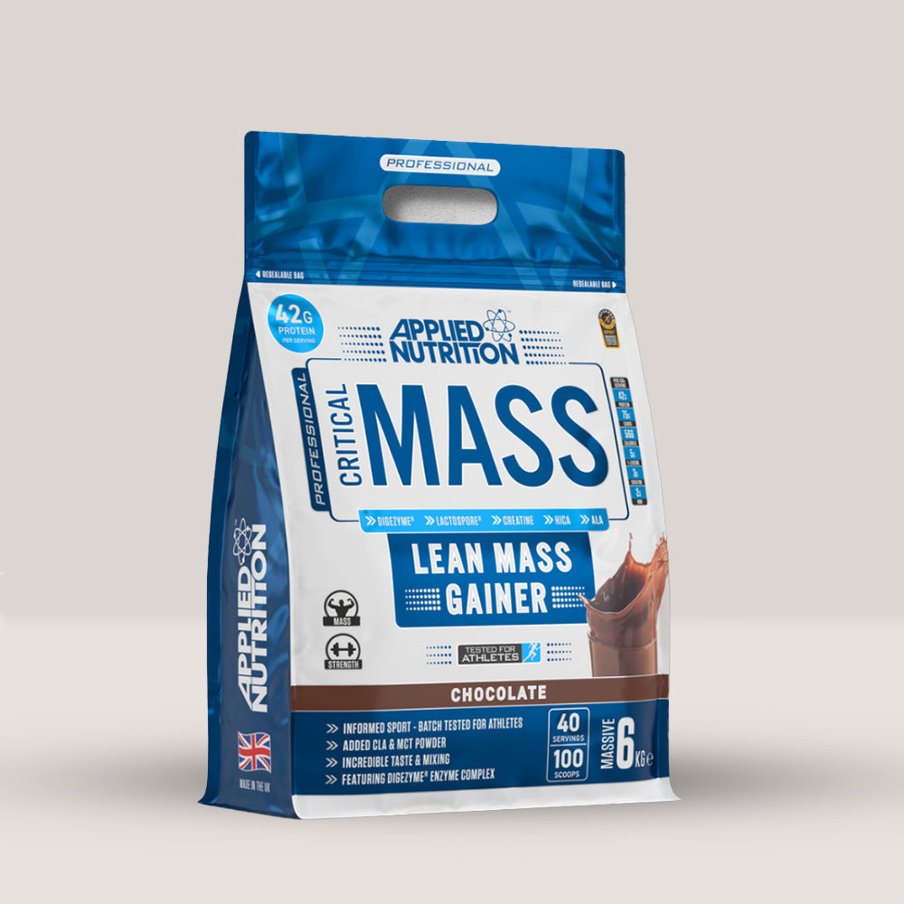 Creștere musculară explozivă și recuperare rapidă cu Professional Critical Mass. Atinge performanța maximă!