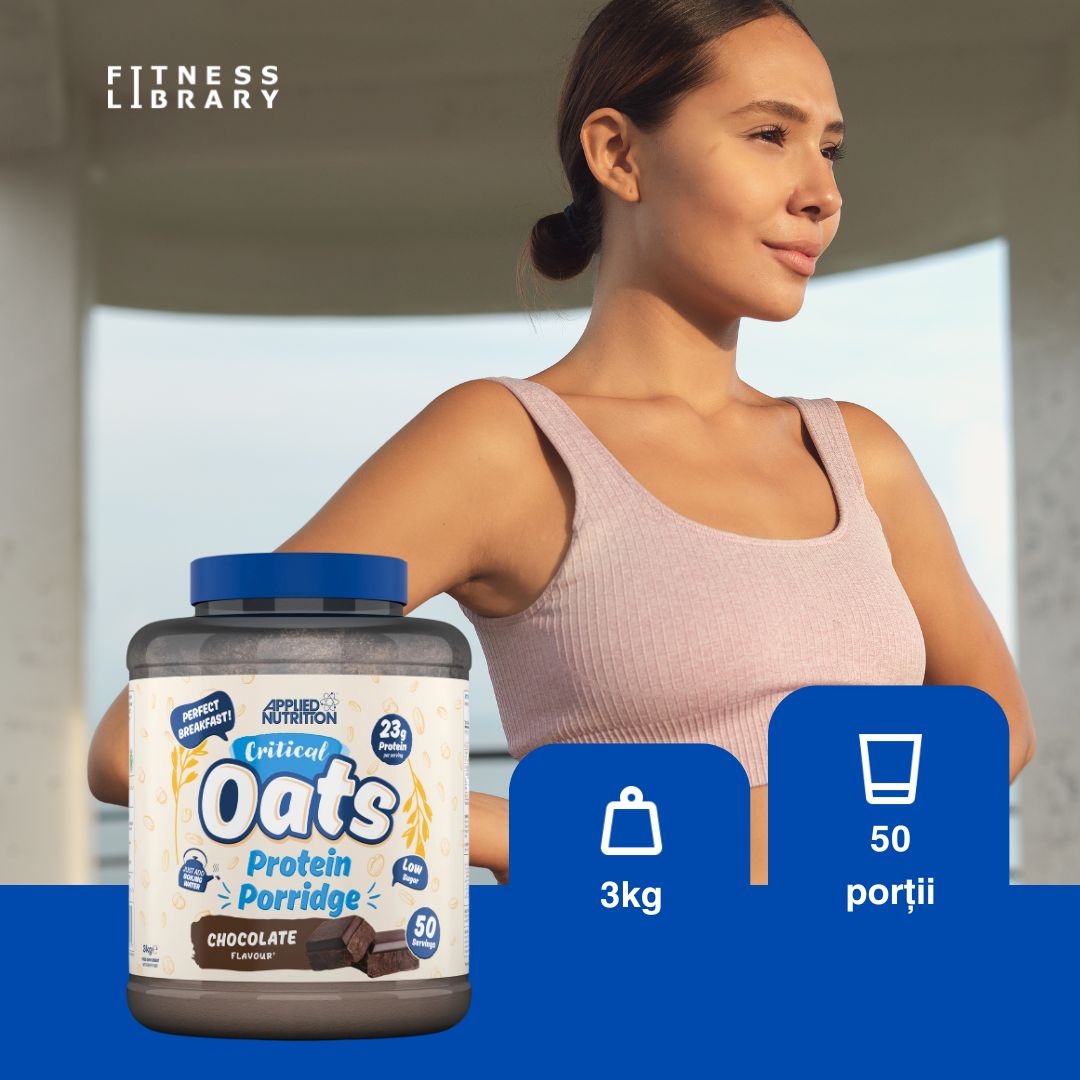 Energie susținută și forță interioară cu Critical Oats. Atinge excelența!