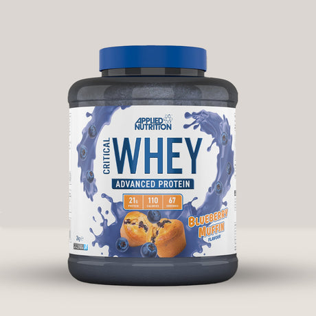 Proteină Whey Blueberry Muffin - Recuperare rapidă, creștere musculară, corp tonifiat. Applied Nutrition.