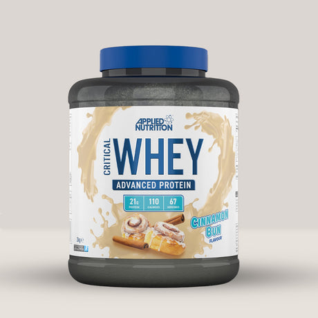 Proteină Whey Scorțișoară - Regenerare musculară rapidă post-antrenament. Applied Nutrition. Fii mai puternic!