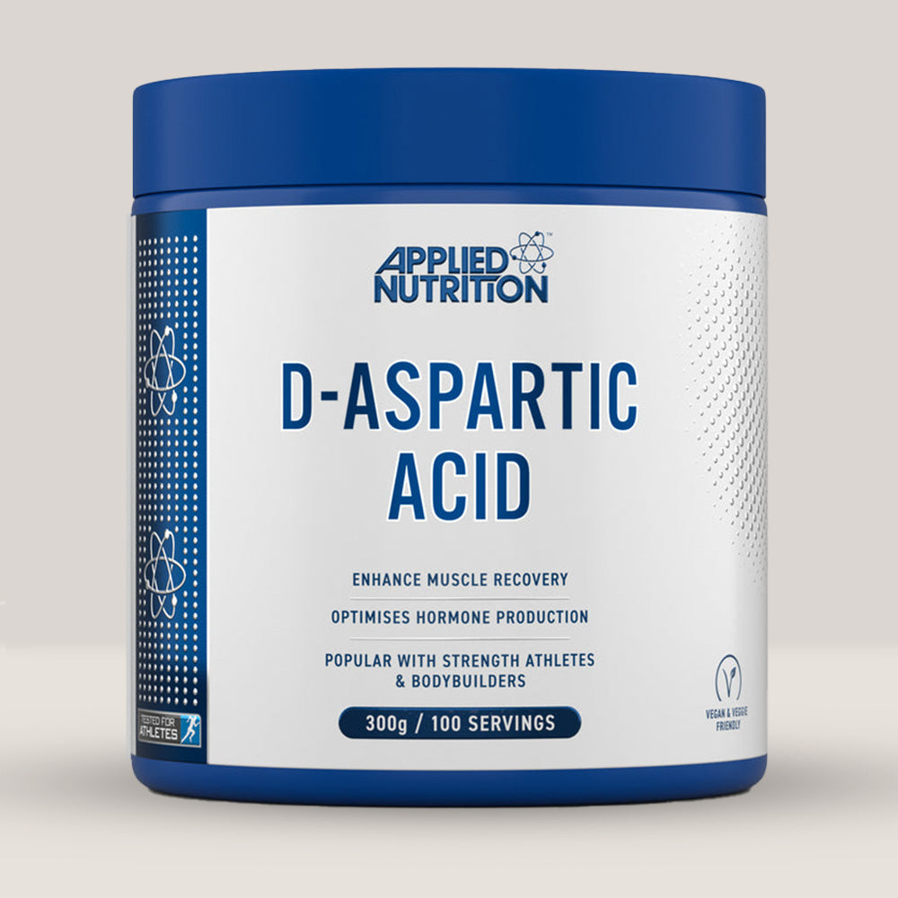 Cutie de D-Aspartic Acid de la APPLIED NUTRITION care conține 100 de serviri în 300 de grame!