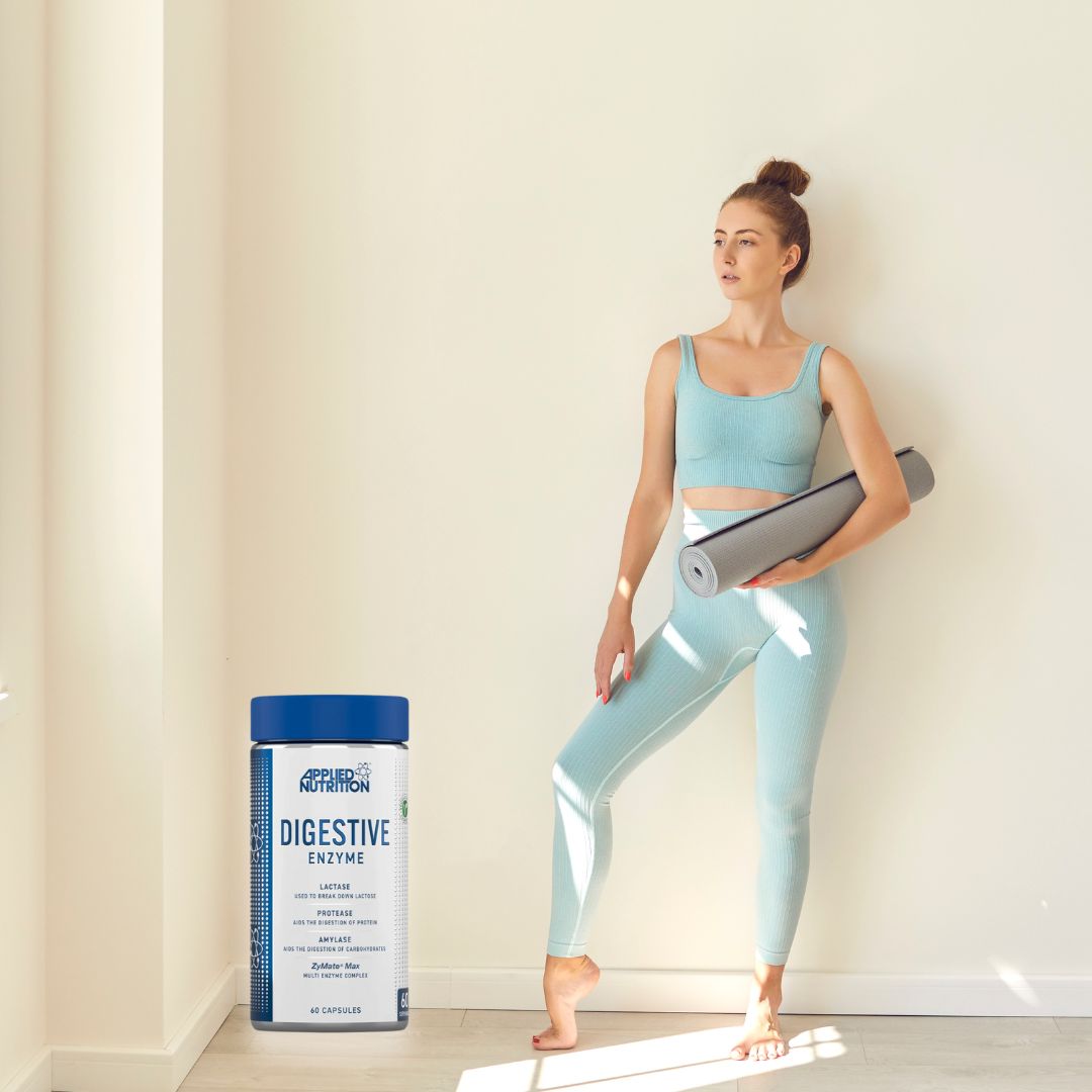 Digestie ușoară și energie maximă cu Enzimele Digestive Applied Nutrition. Bucură-te de fiecare masă!