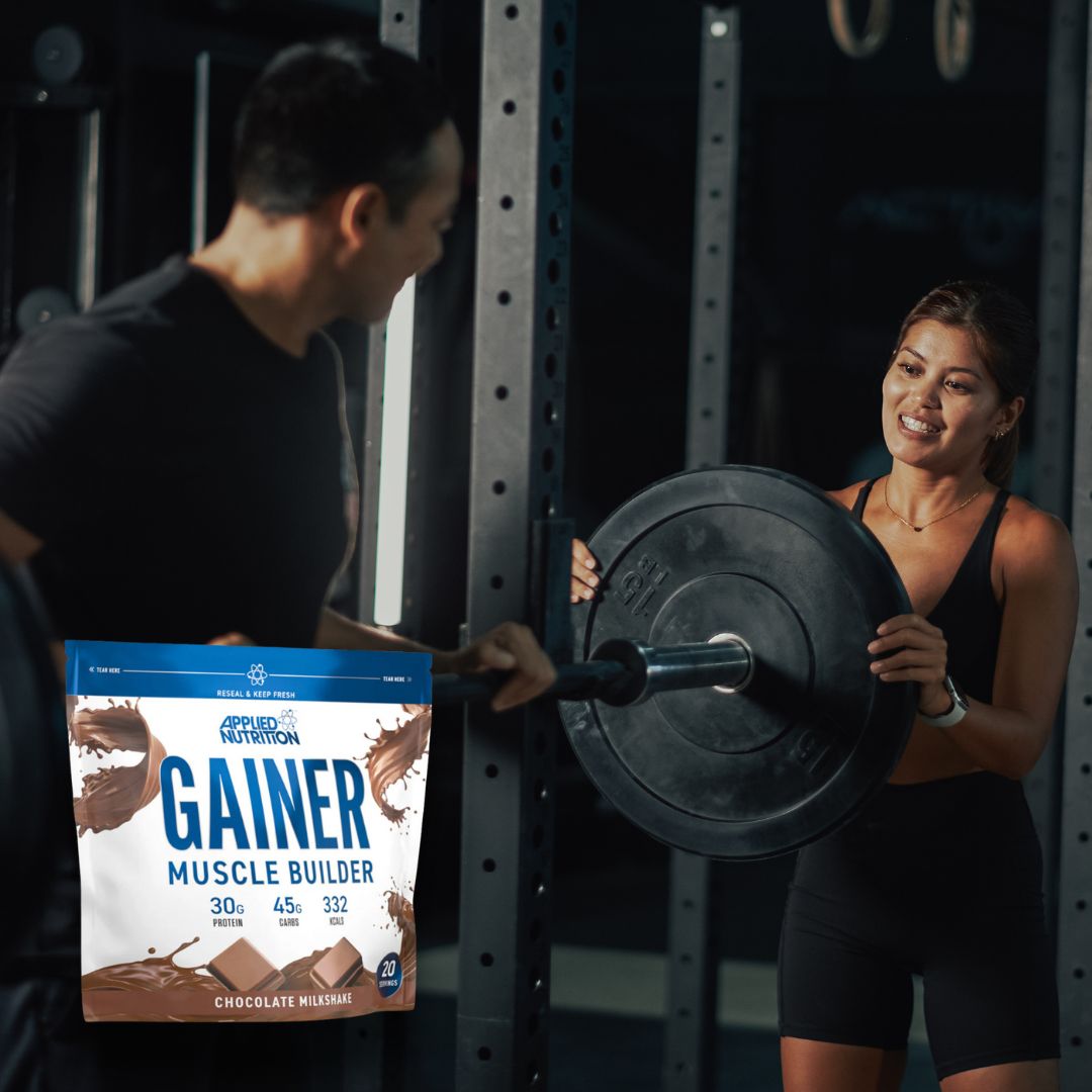 Mușchi puternici, recuperare rapidă cu Gainer Muscle Builder.  Dezvăluie-ți puterea!