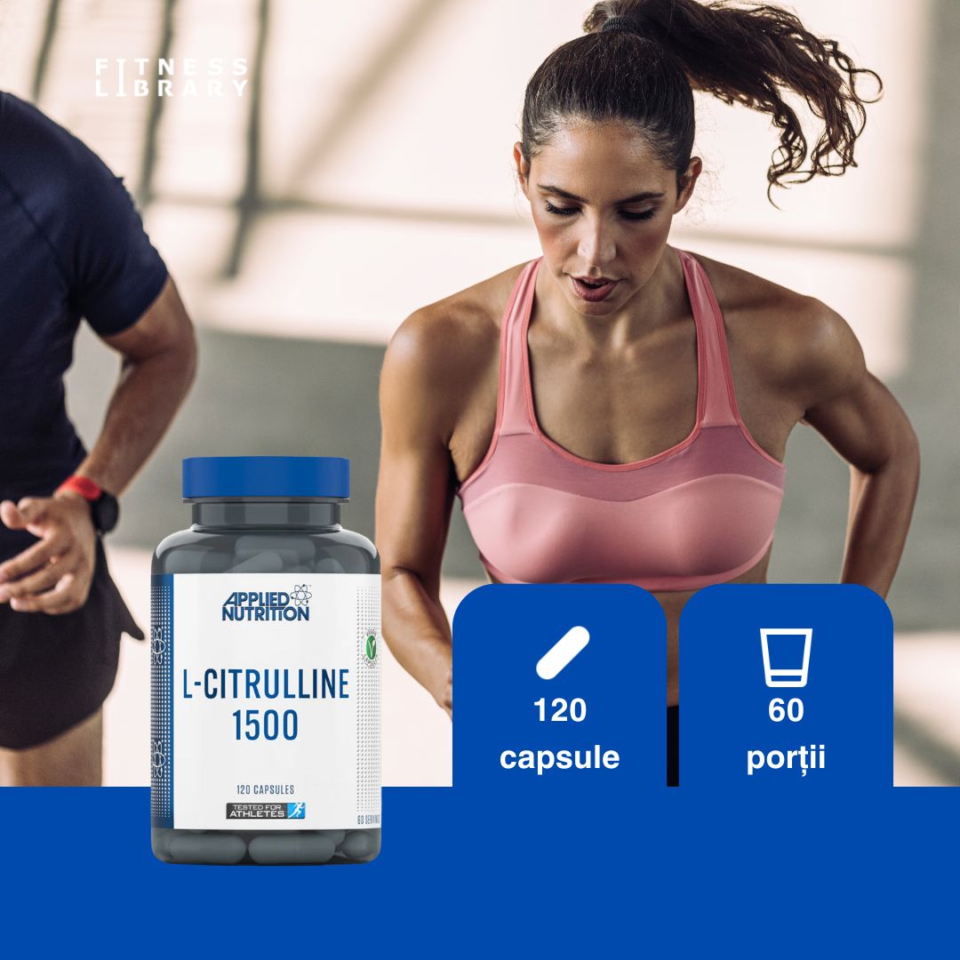 Performanță pură. Energie amplificată cu L-Citrulină 1500.