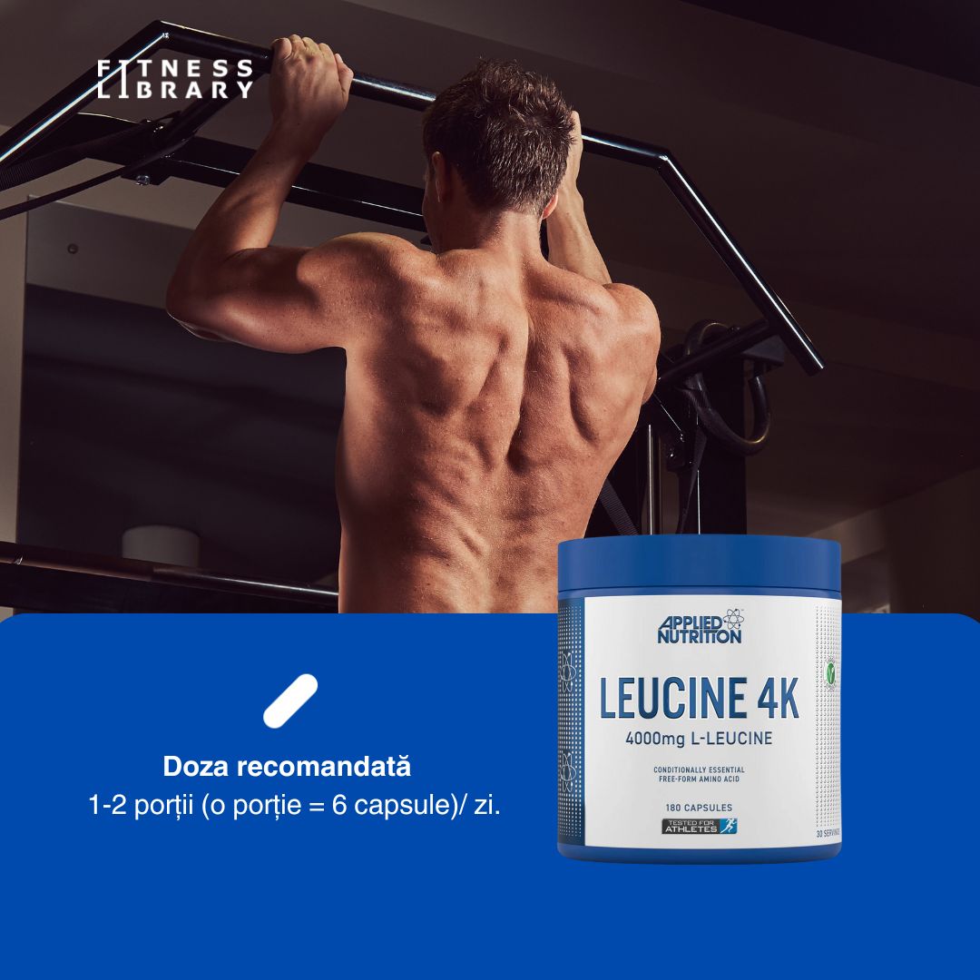 Recuperare rapidă și siluetă sculptată cu L-Leucina 4K.