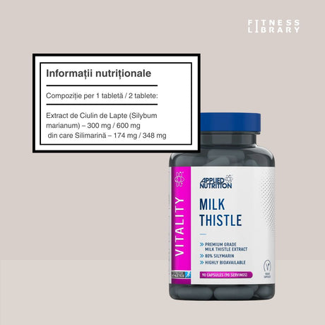 Armurariu cu Silimarină pentru digestie armonioasă și energie vitală.