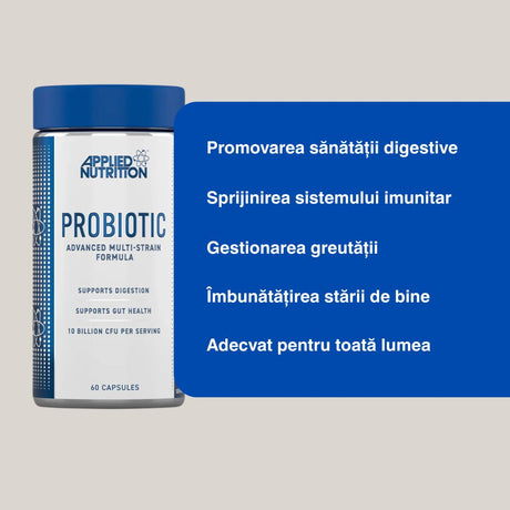 Probiotic Advanced: Microbiom echilibrat, vitalitate radiantă, imunitate puternică.