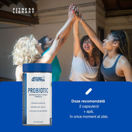 Probiotic Advanced: Digestie optimă, claritate mentală, imunitate puternică.
