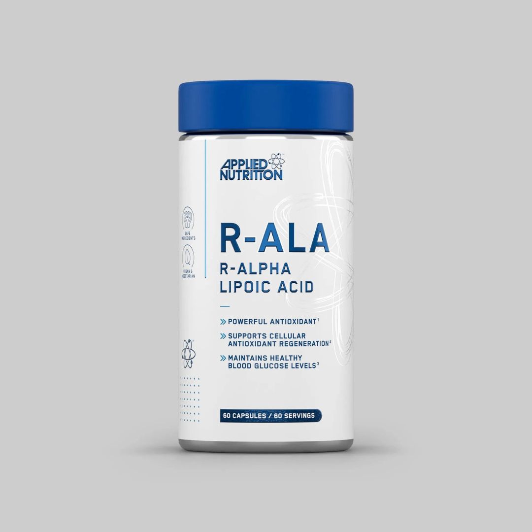 Energie și vitalitate cu Acid R-Alfa Lipoic de la Applied Nutrition.