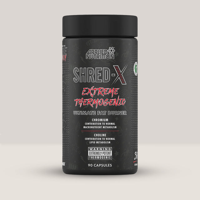 Imagine cu o cutie de Shred-H2O - Water Out Complex (90 capsule) de la APPLIED NUTRITION, un supliment diuretic pentru eliminarea excesului de apă.
