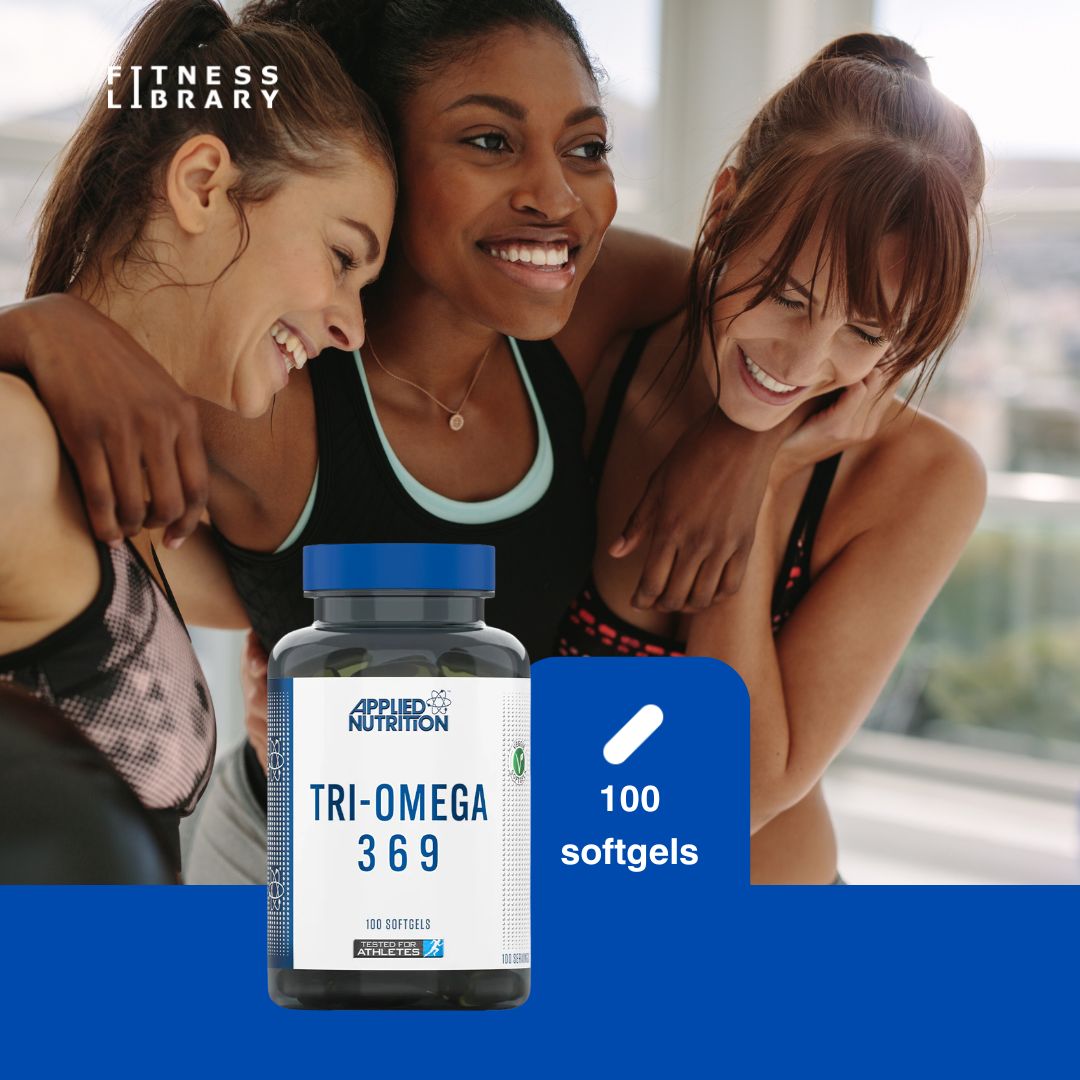 Omega 3-6-9 de la Applied Nutrition: Minte ageră, inimă puternică, vitalitate de durată.