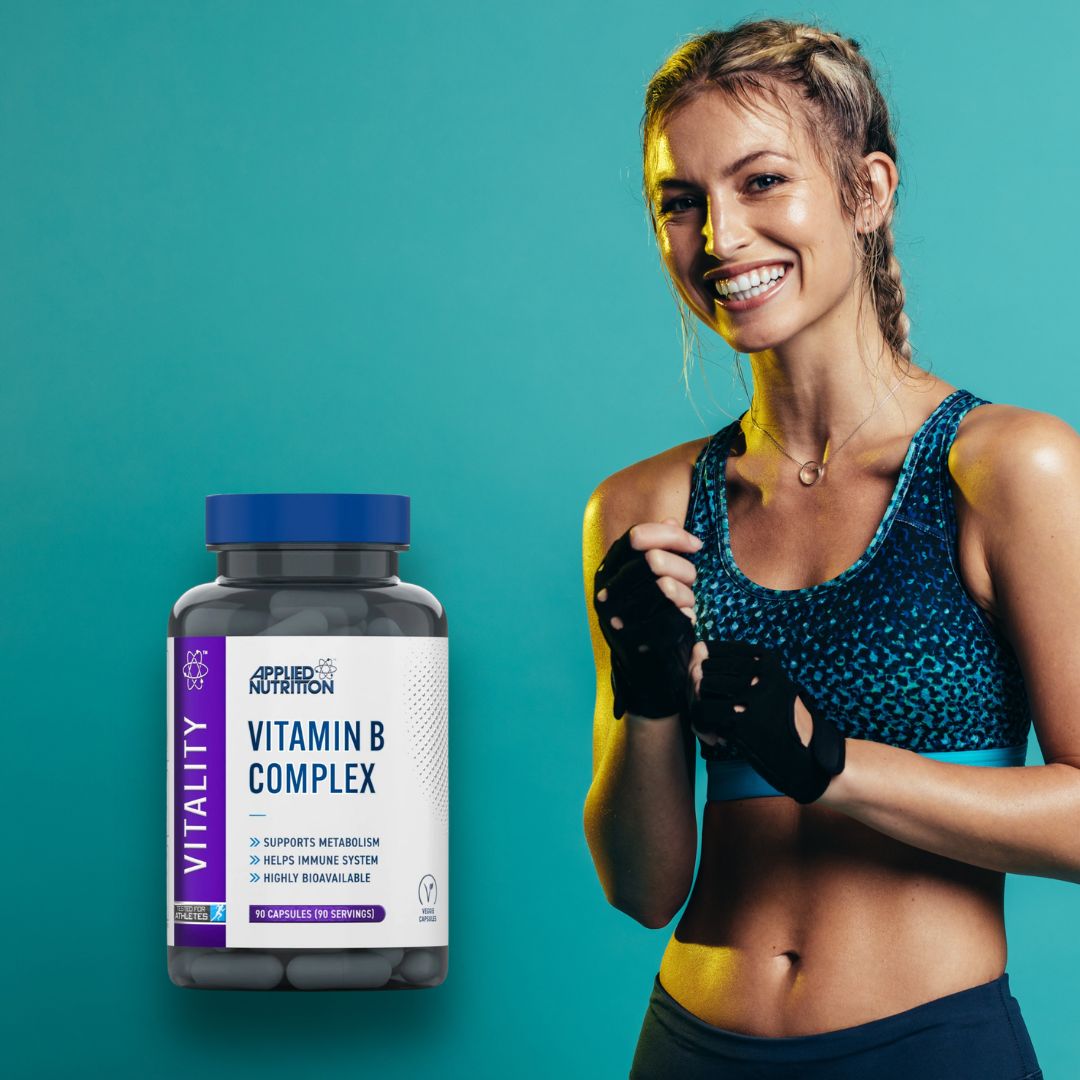 Vitamine B de la Applied Nutrition: Energie infinită pentru o viață vibrantă.