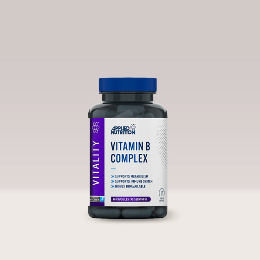 Vitamine B de la Applied Nutrition: Combate oboseala, eliberează-ți potențialul.