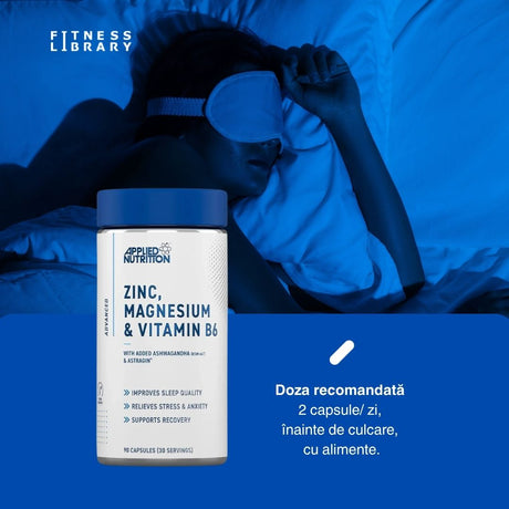 Somn profund, energie maximă. ZMA PRO + Ashwagandha: amplifică-ți ziua.