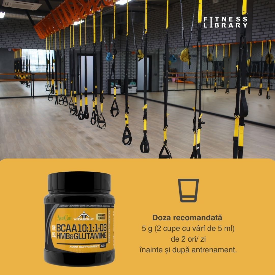 Recuperare musculară rapidă cu VITABOLIC BCAA 10:1:1. Performanță de vârf și revitalizare profundă.