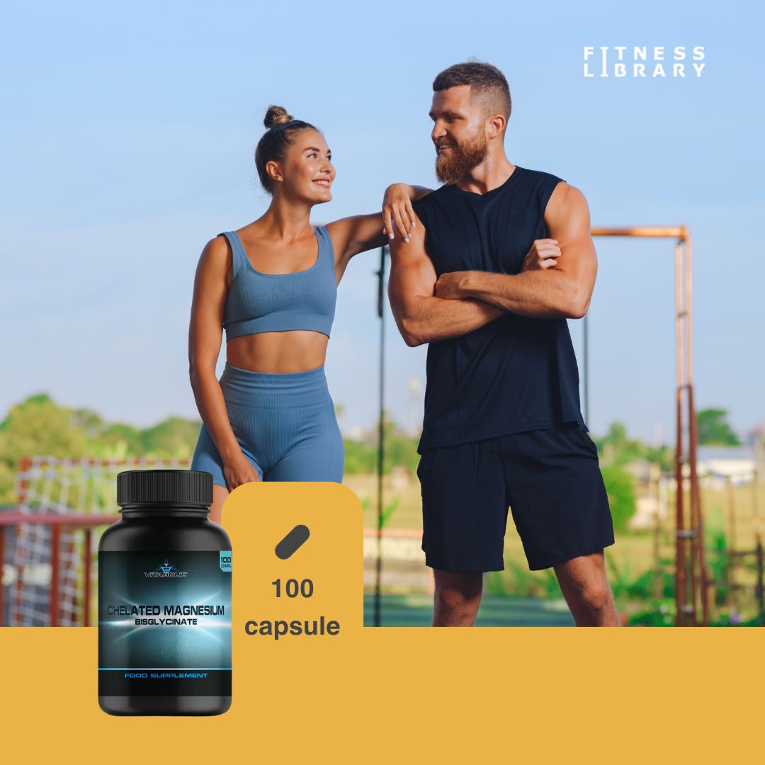 Magneziu Bisglicinat VITABOLIC: Somn profund, relaxare, stare de bine.