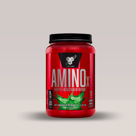 Amino X: Recuperare musculară rapidă și energie explozivă pentru performanță maximă. Gust răcoritor de măr verde.